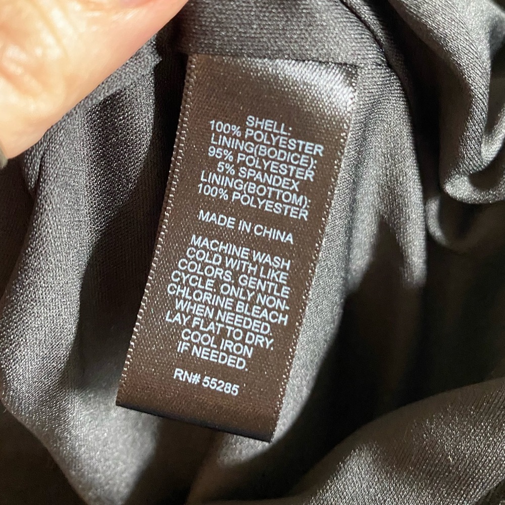 Express Ruffle Tube Romper in Black - Picture 5 of 6